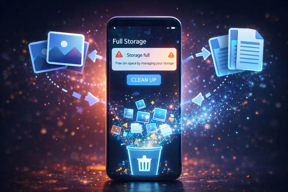 Full Phone Storage - Free Space Without Losing Memories